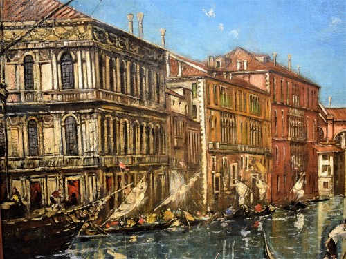 Venezia, &quot;Il Canal Grande&quot; - Lucia Ponga degli Ancillo (1887-1966) - 